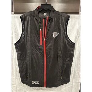 Atlanta Falcons 2022 Dirty Birds Member Exclusive Men's Black Puffer Vest SizeXL